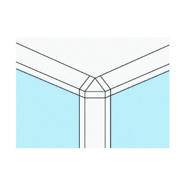 682282KIパネル連結ポール135度 KI-14RP-13 DGY 1点