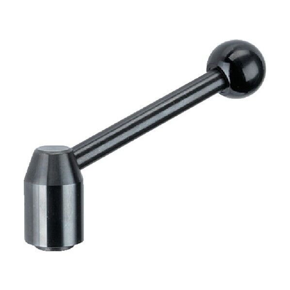 位置調節付クランピングレバー メネジ付 スチール 24440.0101 1点