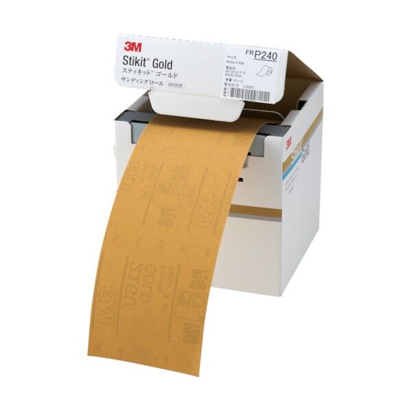 スティキット ゴールドフィニッシングロール #240 95mm×35m FR24095GOL 8359022 便利グッズ(文具・OA機器) FR 240 95 GOL 1個