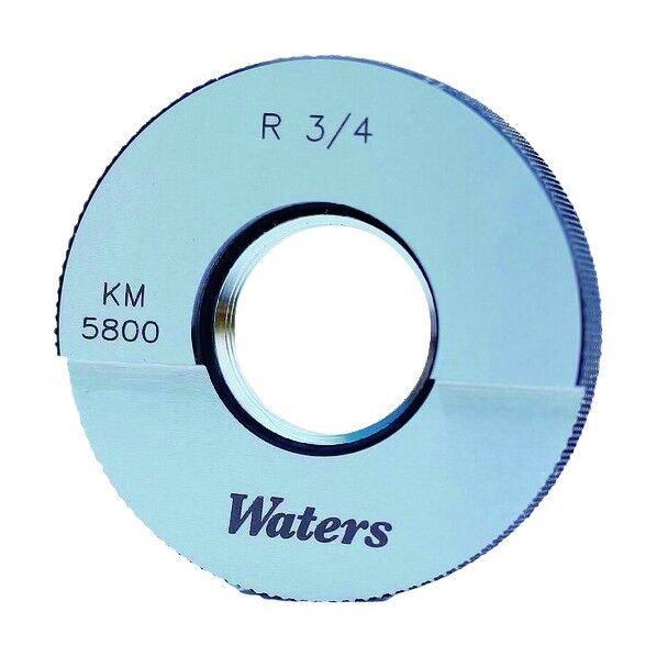 Waters テーパーねじ用リングゲージ(R) WR3/8-19R 1点