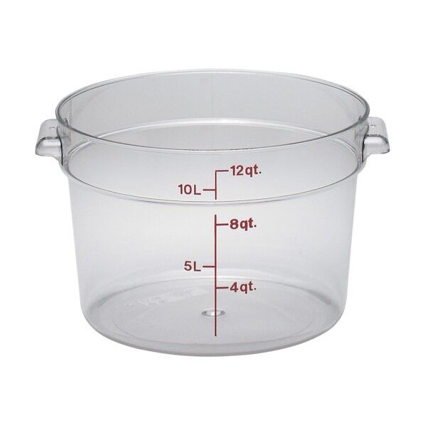 丸型コンテナー/クリアー RFSCW12 1点