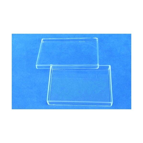 角型シャーレ W85×L127.5×H20 蓋付 889-02-03-01 1点