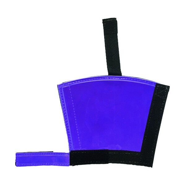 フルハーネスランヤード反射カバー「目立ち帯」 パープル 4100125 1点