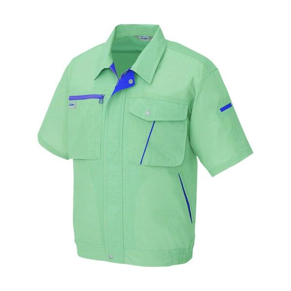 イエッち！おすすめ！！ 半袖ブルゾン（男女兼用） 015グリーン SS 231 1