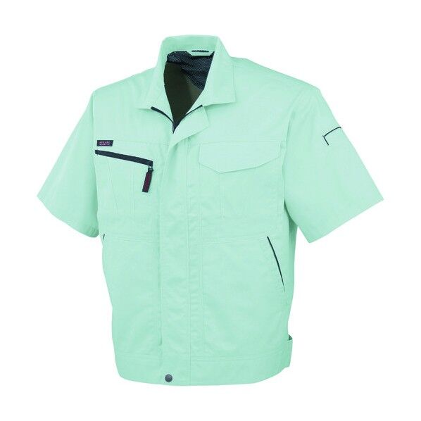 半袖ブルゾンA-760 9パウダーG5L A-760-9-5L 1点