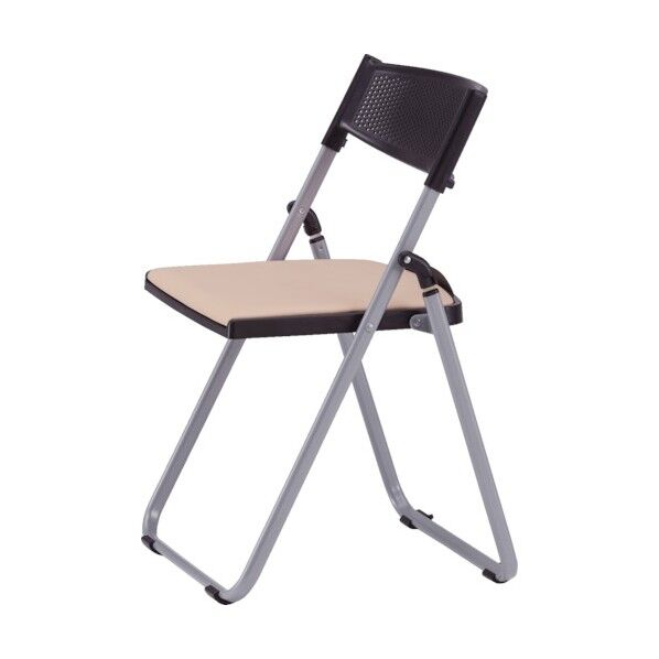 TOKIO アルミフレーム 座面パッド付折りたたみチェア 250 x 530 x 930 mm NFA-700-LBE 1点