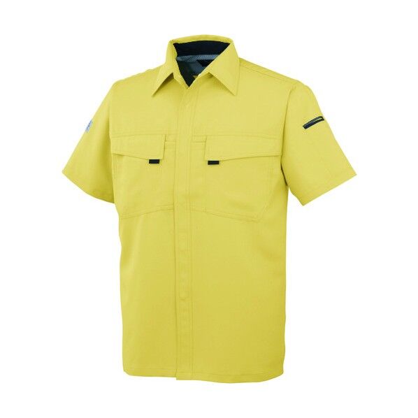 半袖シャツA-3367 4 マスタードSS A-3367-4-SS 1点