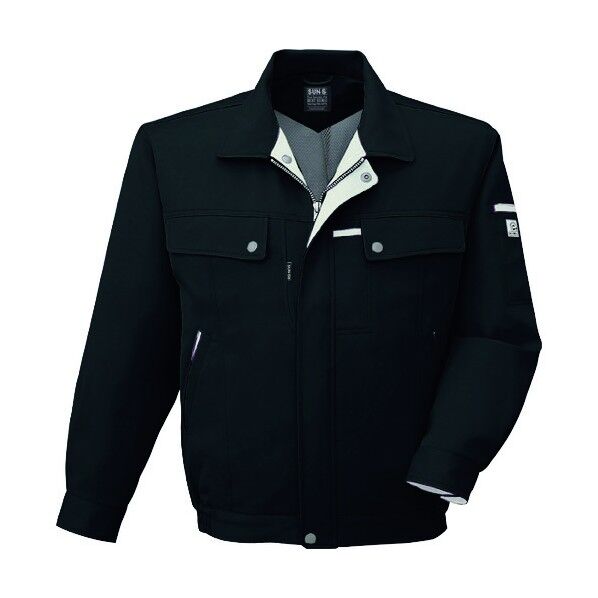 冬 長袖ブルゾン ブラック色 Sサイズ WA20151-9-S 1点