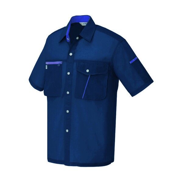 イエッち!おすすめ!! 半袖シャツ(男女兼用) 008ネイビー 3L 236 1