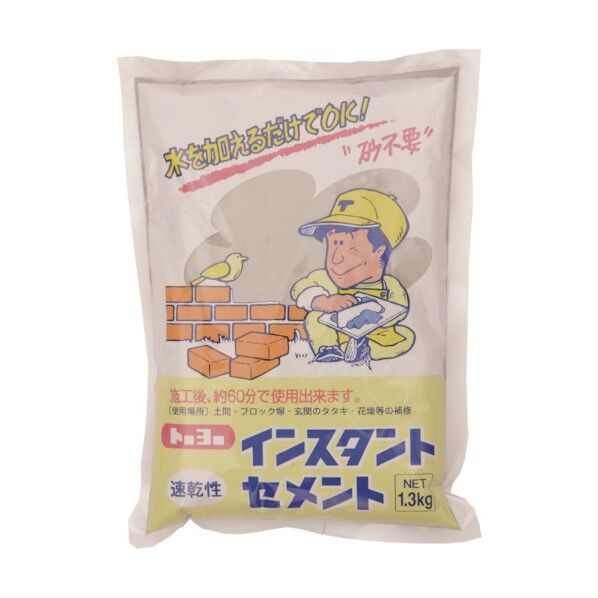 トーヨー インスタントセメント 速乾 1個