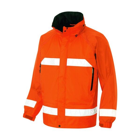 全天候型リフレクタージャケット（男女兼用） 063オレンジ 5L 56303 1
