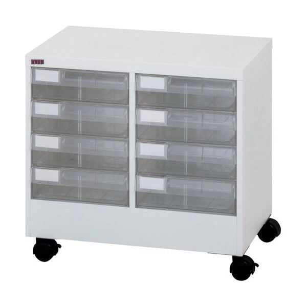 アレンジャー A4判プラスチック引出し オフィスホワイト色 A4PT-204NLC 1点