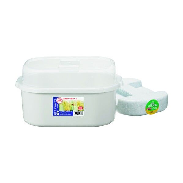 おもし付つけもの器おもしちゃん6型 1237 1点