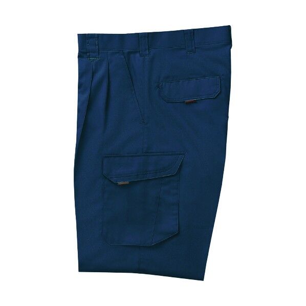 夏 ツータックカーゴパンツ ナノネイビー色 120サイズ WA10495-3-120 1点