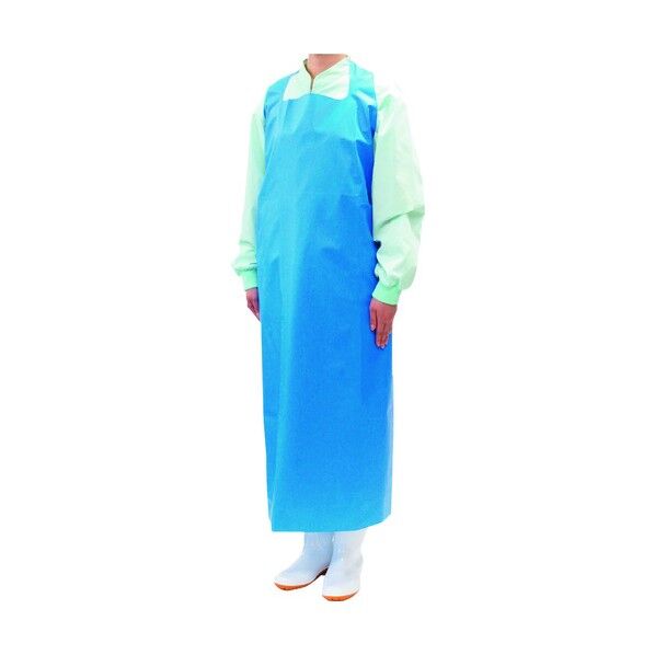 ガードファイン軽量ウレタンエプロン ブルー M #4449 1個