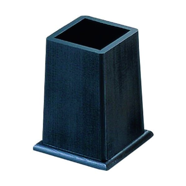 SA黒・角型箸立 N-7-4 PHS01 1個