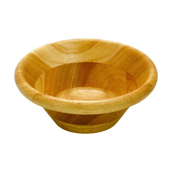 天然木サラダボウル ナチュラル 14cm PSLM001 1個