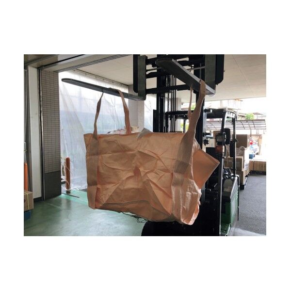 フレコンバッグ 排出口有 865mm×865mm×高さ700mm 500kg W-621 1点