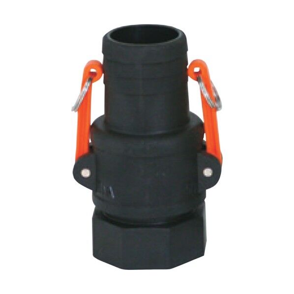 樹脂(PA)製 レバーカップリング イワロック オスメスセット 55AC040P 1点