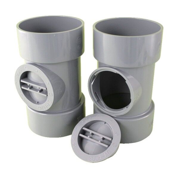 トーエー DV継手 フラット掃除口ソケット 100×75 DVFCOS100-75 1