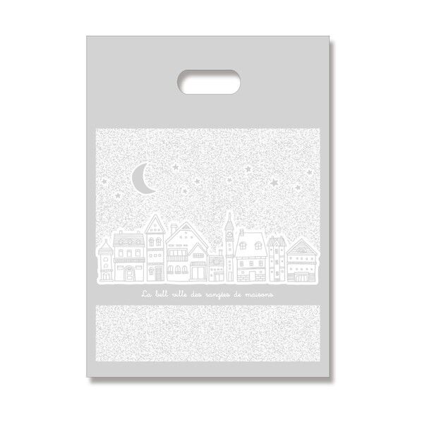 手抜きポリ袋 バイオHDポリ ベルヴィル BG25-35 6660111 1点