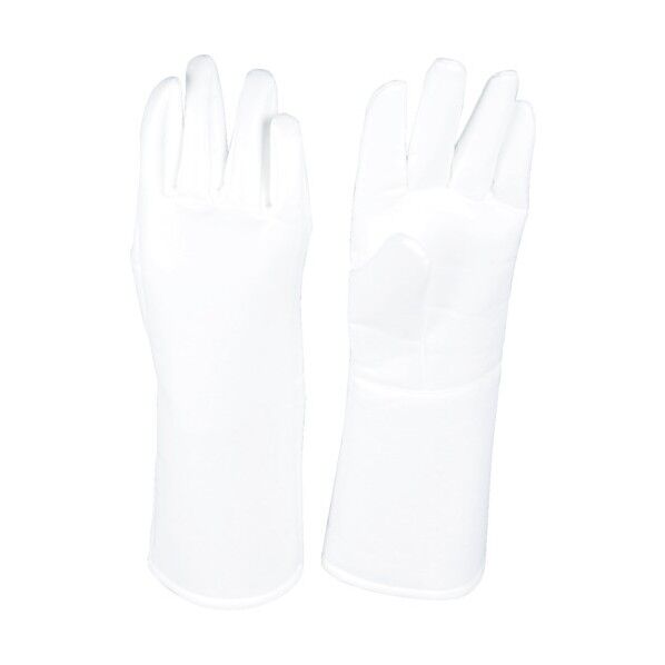 低発塵耐熱手袋 ロング Lサイズ 420 x 160 x 40 mm TMT-451-L 1点