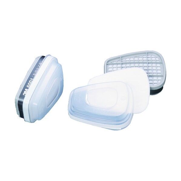 有機ガス用吸収缶 フィルター付き S1 6001/5911-S1 2個