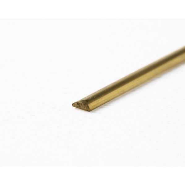 泰豊トレーディング 真鍮甲丸線 2.5×1.25×1000 81107 1個
