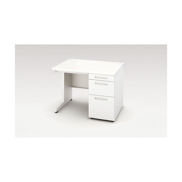 片袖デスク XEHH107B-WH 1点