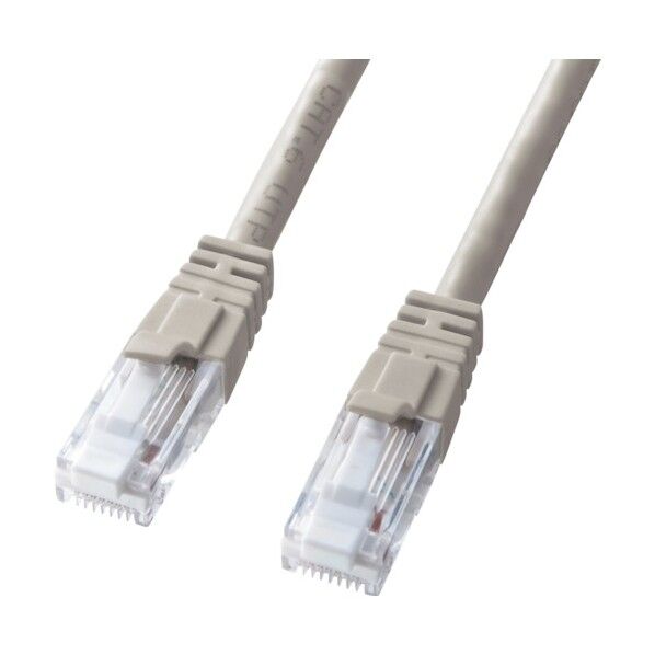 つめ折れ防止カテゴリ6LANケーブル KB-T6TS-60N 1点