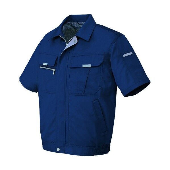 半袖ブルゾン(男女兼用) 008ネイビー M 9032 1