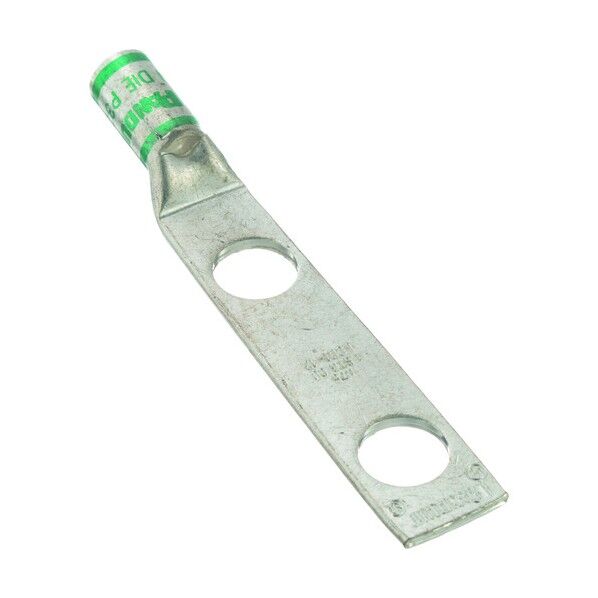 銅製圧縮端子 穴なし ロング取付板 LCD600-00-6 6個