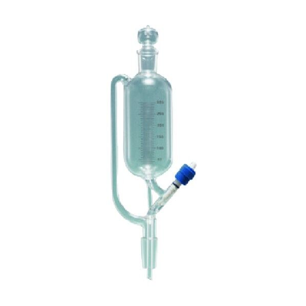 分液ロート 平衡 透明摺 100mL 目盛付 000-09-58-73 1点