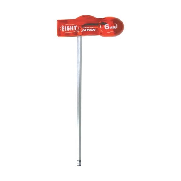 T型六角棒スパナテーパーヘッド分離可能樹脂ハンドル WHH-6TL 1点