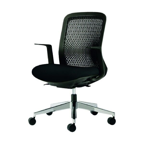 ※法人専用品※プラス 41620)事務イス Try KB-TR62SEL BK 1点