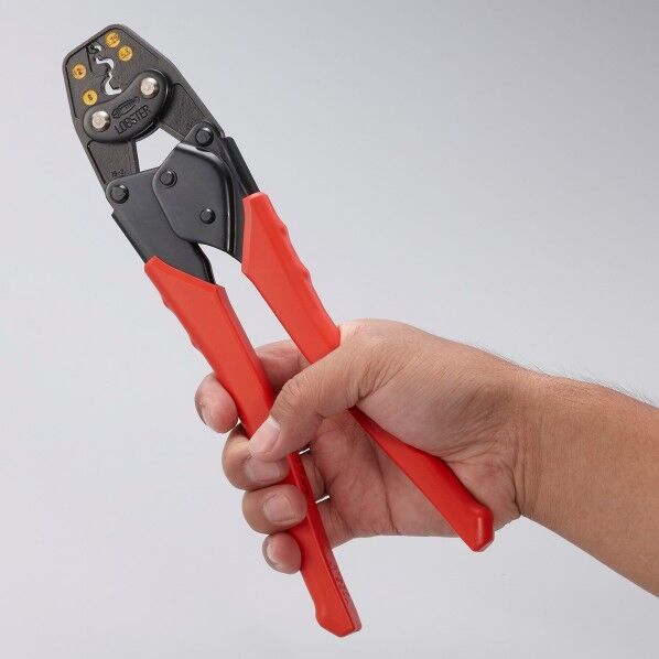 エビ印 裸圧着端子用圧着工具使用範囲1.25・2・5.5・8 304 x 92 x 20 mm AK15A 1点