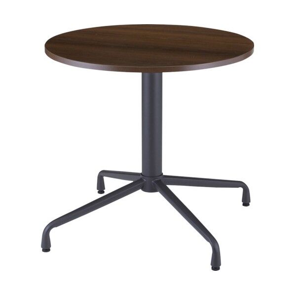 丸型ミーティングテーブル 750Φ×700 ダークウッド MTTR-750 1点