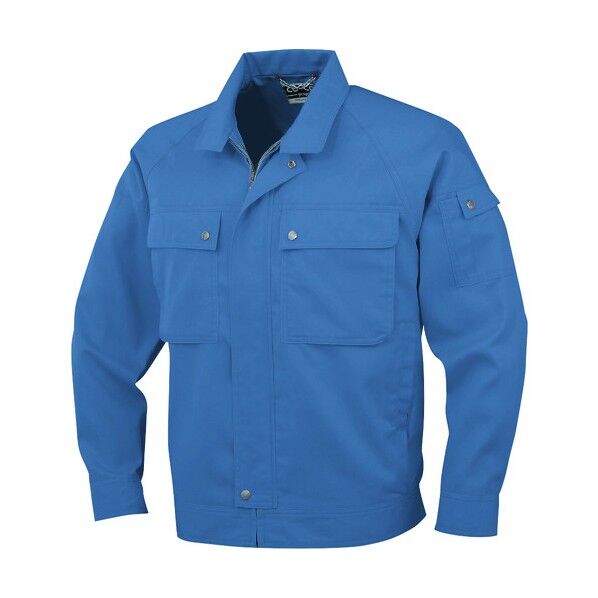 長袖ブルゾンP-6691 6 Eブルー