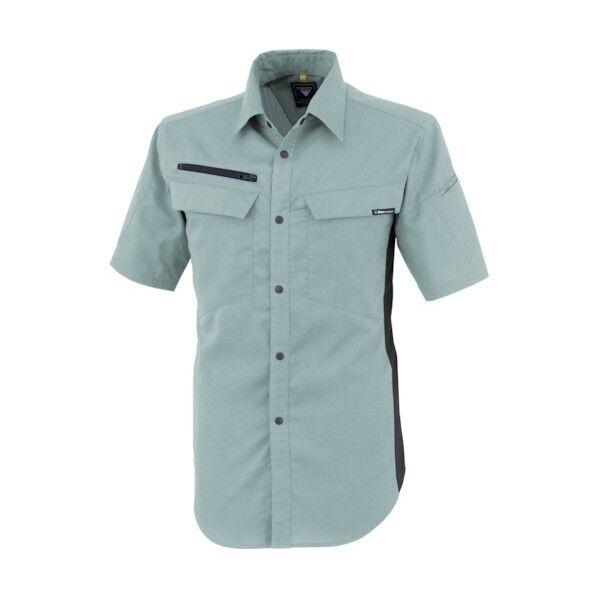 裏綿ストレッチ半袖シャツ SS 1512-605-SS 1点