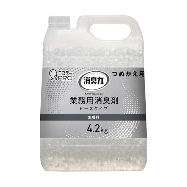 エステー 036 G消臭力 ビーズタイプ特大 詰替 4.2kg 無香料 ST13038 1個