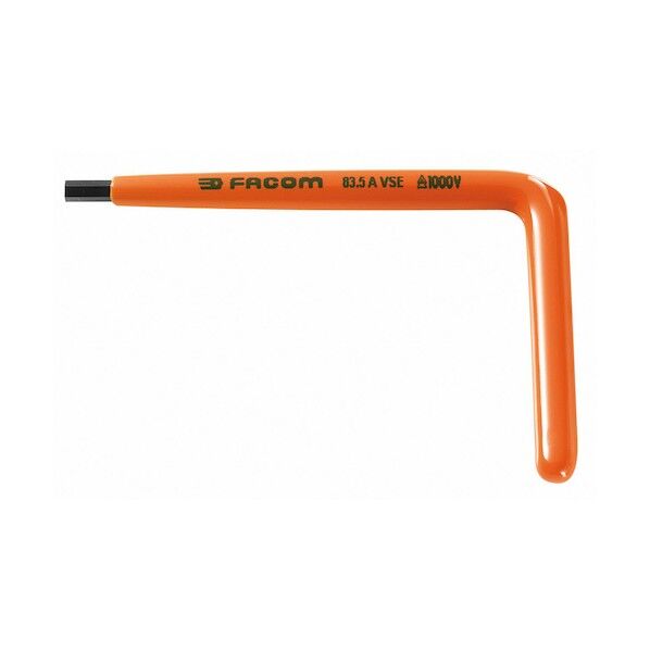 絶縁工具 ライトアングル六角キー 6mm 83.6AVSE 1点