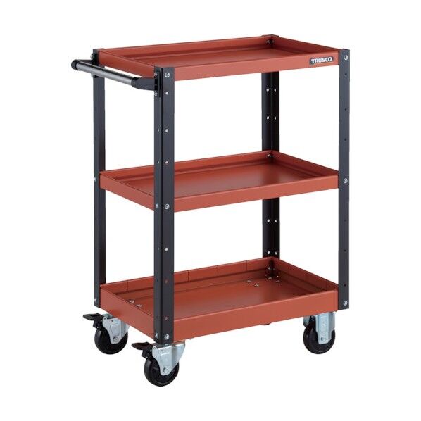 イーグルワゴン 600X400XH880 浅2深1段 オレンジ/ブラック EGW-963F1-ORBK 1点