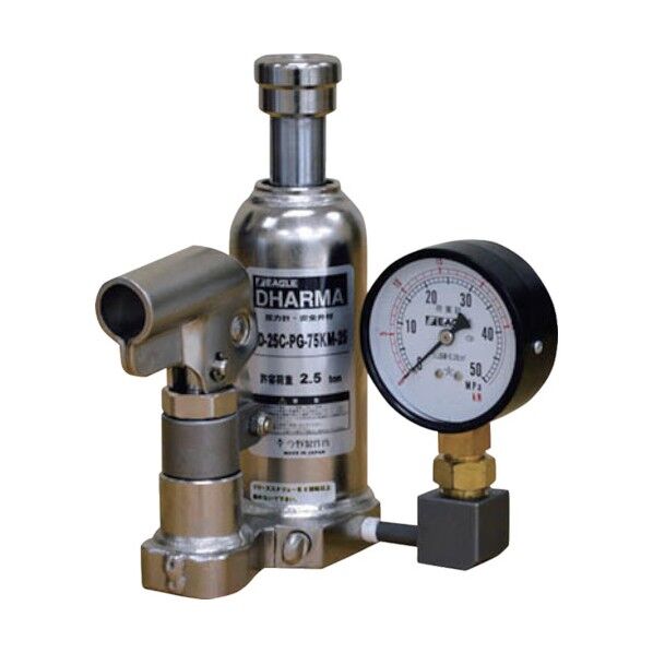 ゲージ付油圧ジャッキ クリーンルームタイプ