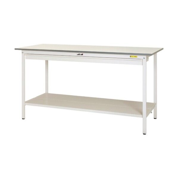 ワークテーブル 150シリーズ 固定式 ワイド引出し付 H950 SUPH-1275WTT-WW 1点