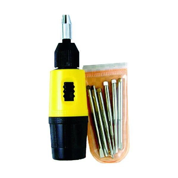 サンフラッグ精密ラチエット(+-6本ビット付)