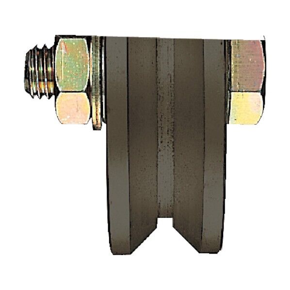 ヨコヅナ S45C重量戸車ワイドタイプ車のみ 200mm V JGPW2005 1