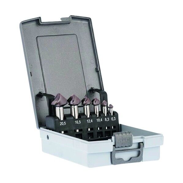 カウンターシンク90°セット レギュラTiAlNコート 5500 SpyroTec 6本組 5538 1.000 1点