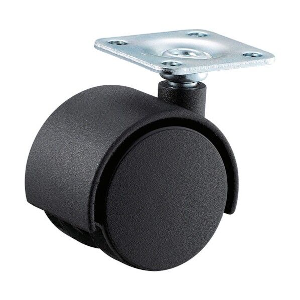 双輪キャスタープレートタイプ