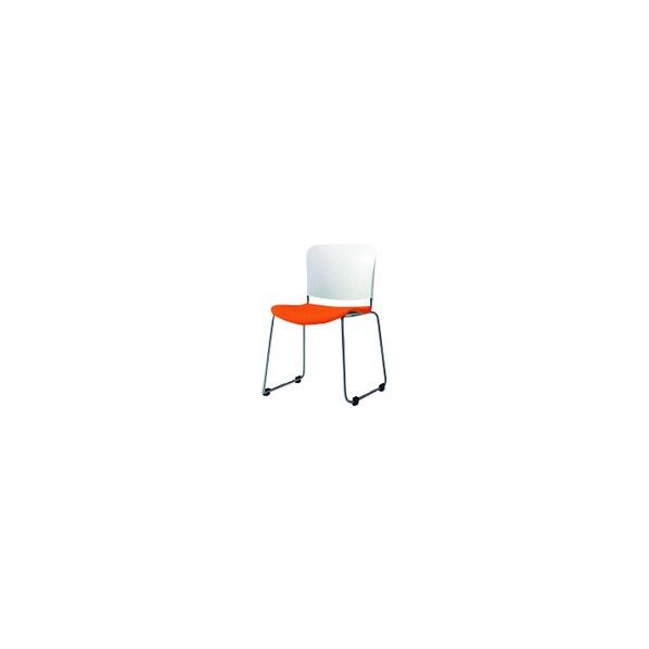 39467)会議イス フィトナ 防炎 MC-F60S2H OR 1点