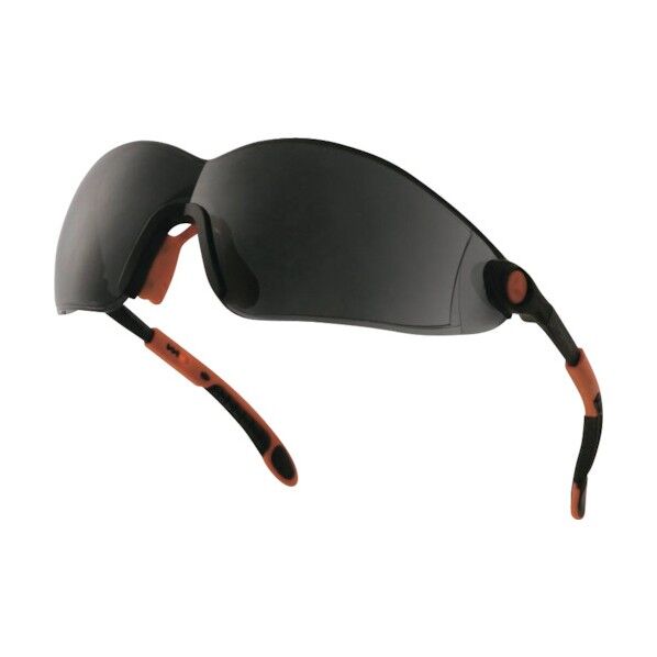 VULCANO2 SMOKE/一眼型安全メガネ(硬化処理&防曇)スモーク D0006 1本